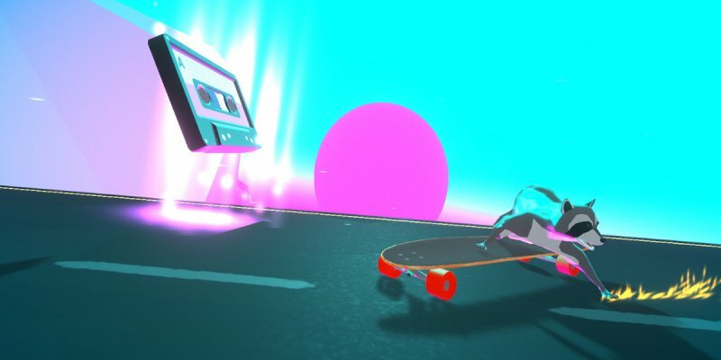 Тануки на Закате / Tanuki Sunset