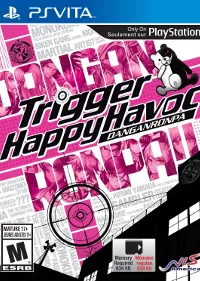 Обложка игры Danganronpa: Trigger Happy Havoc