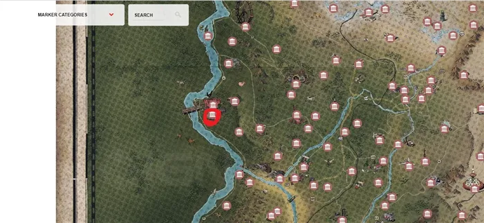 Point Pleasant на карте в Fallout 76