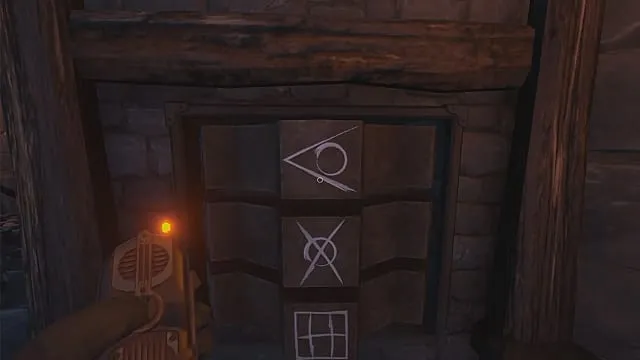 Align these symbols in We Were Here Too