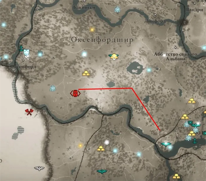 Энтузиаст Катберт на карте мира Assassin's World