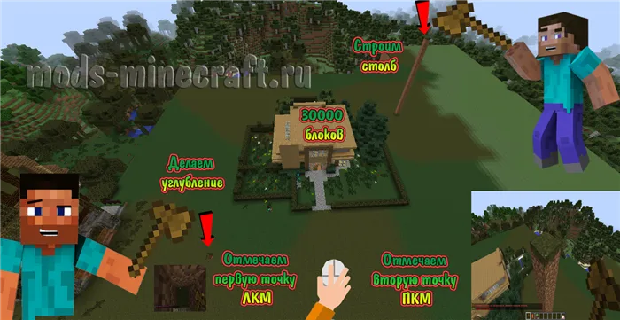 Как претендовать на территорию Minecraft