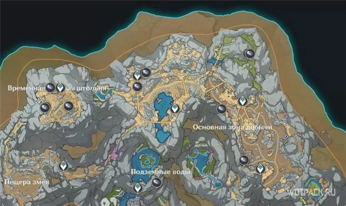 Полуночный Нефрит на оригинальной карте 