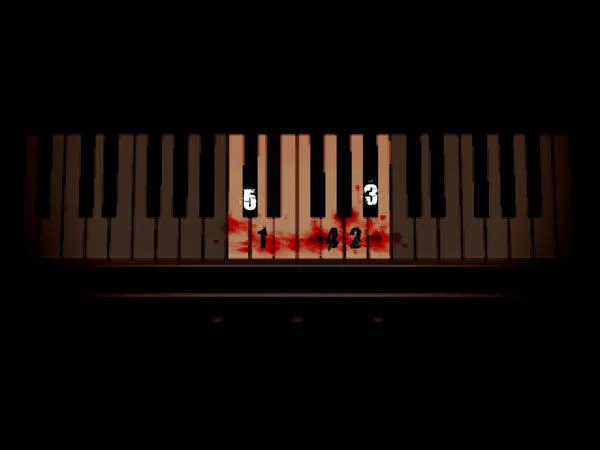 Загадка фортепиано решается таким образом.