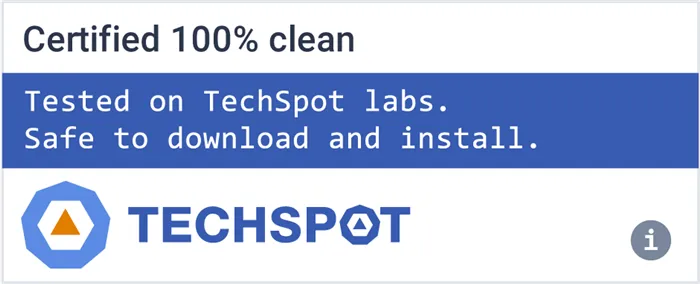 Скачать сертифицированные чистые файлы, проверенные TechSpot