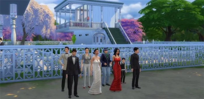 Место проведения свадьбы в The Sims 4