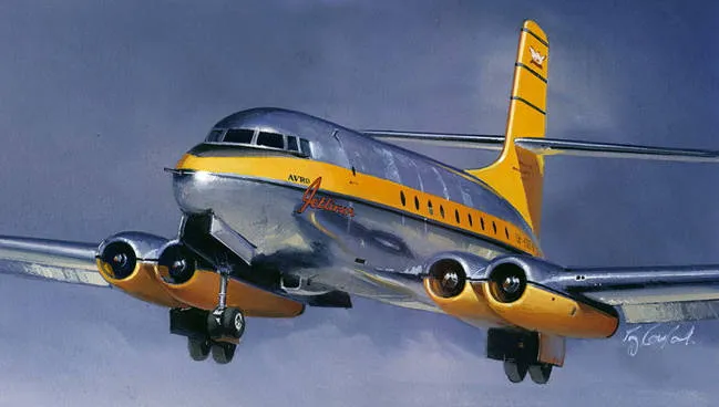 Реактивный авиалайнер Avro Canada C102