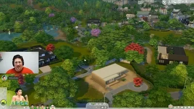 Обзор Sims 4 Snowdonia Stream