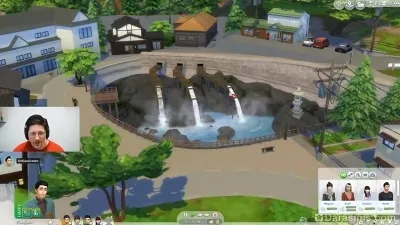 Обзор Sims 4 Snowdonia Stream