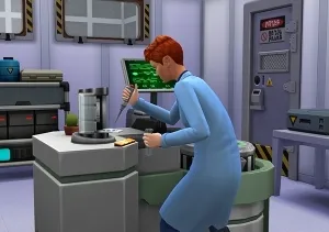 Лаборатория ученого в The Sims 4