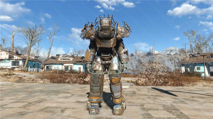 Как избавиться от силовой брони в Fallout 4
