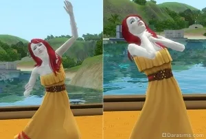 Русалки в The Sims 3 Райские острова.