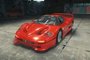 Мод Ferrari F50 в игре Car Mechanic Simulator 2018