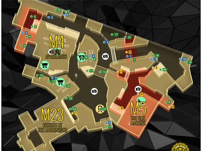 Deus Ex: Mankind Divided – разбор карт