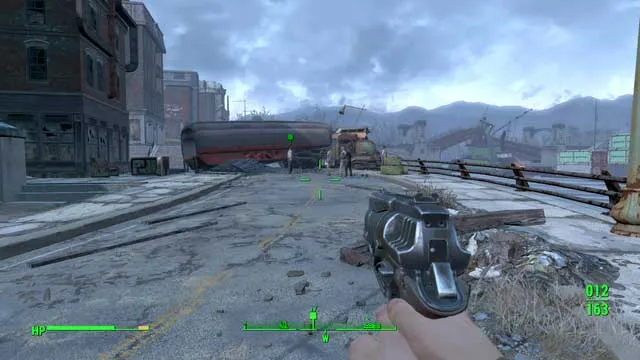 Go to the drug deal location. Dont attack the people there from far away as at first they arent considered as enemies - Diamond City Blues - Side quests in Diamond City - Fallout 4 Game Guide & Walkthrough