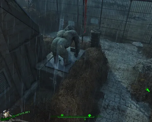 Fallout 4: крышка в стоге сена