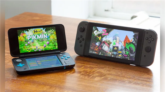 3DS и Switch, разница в размере действительно большая